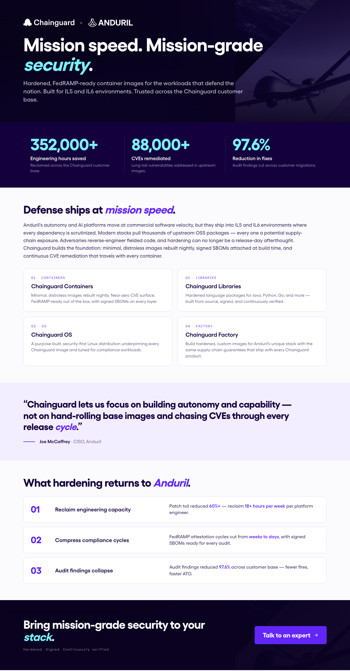 Anduril one-pager