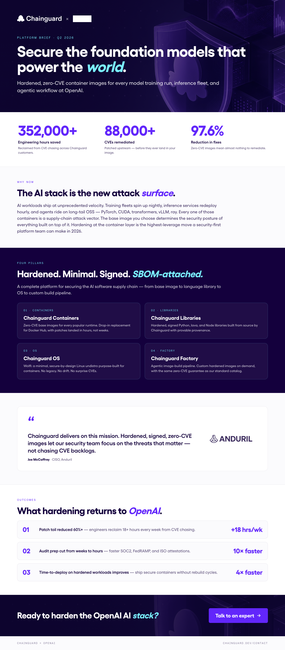 OpenAI one-pager