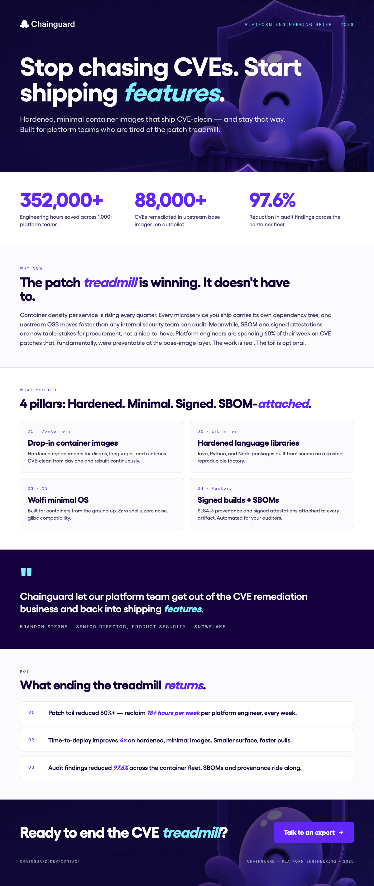 Platform one-pager